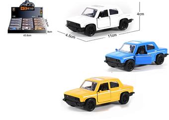 1:36 die cast zinc alloy Lada car model 12 pieces/display box   ITEM NO.： W009442