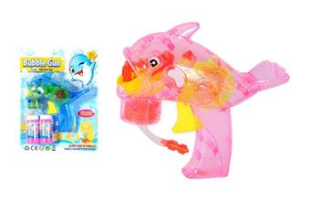 Flash Dolphin Self suction Bubble Gun   ITEM NO.： W014070