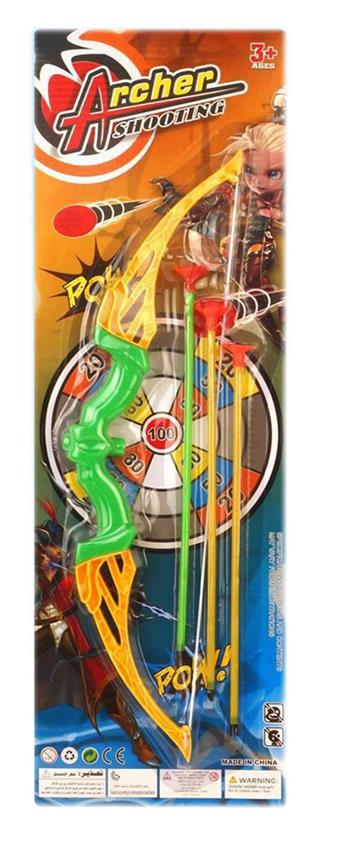 Solid colored bow and arrow   ITEM NO.： W018275
