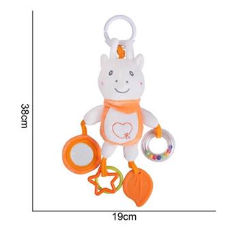 Plush toys, colorful bed, hanging orange deer   ITEM NO.： W011654