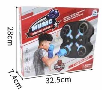Children's Bluetooth Music Boxing Target Home Electronic Reaction Target Beating Rhythm Trainer Decompression Toy Boy Gift   ITEM NO.： W008850