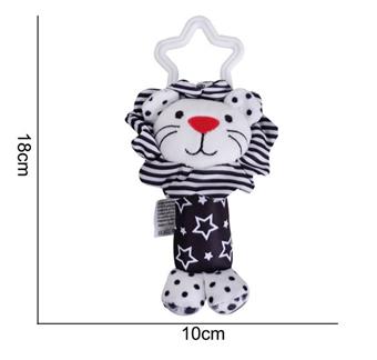 Plush toy black and white car hanging little lion   ITEM NO.： W011250