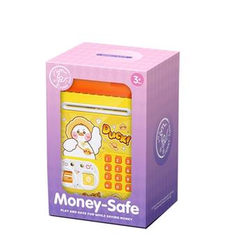 Duck piggy bank card swiping, door opening, fingerprint recognition song mode   ITEM NO.： W012947