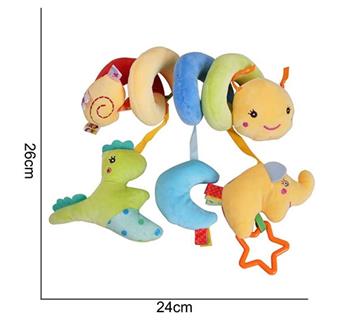 Plush toy bed wrapped around caterpillar, moon, dinosaur   ITEM NO.： W011411