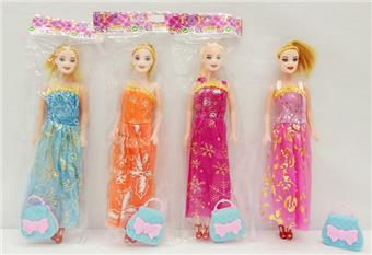 11.5-inch evening gown, empty Barbie with handbag   ITEM NO.： W011050