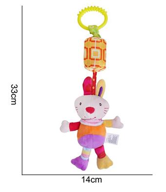 Plush toy wind chime rabbit   ITEM NO.： W011457
