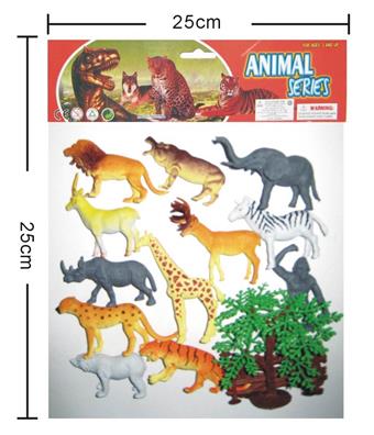 Environmentally friendly soft rubber animal   ITEM NO.： W006487