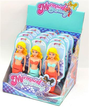 Upchain tail mermaid "flesh color 7.5 inches" (12PCS whole box price)   ITEM NO.： W017295