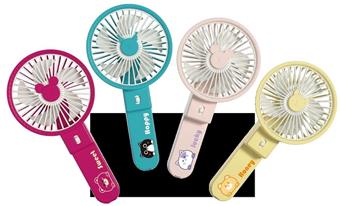 Handheld desktop fan (4 colors)   ITEM NO.： W017524