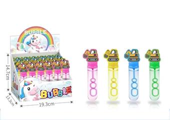 14CM Cartoon Excavator Bubble Stick (24PCS)   ITEM NO.： W014031