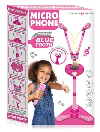 (Bluetooth) Girl dual microphone   ITEM NO.： W018208