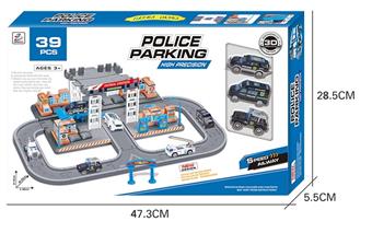 Alloy Police Parking Box Set   ITEM NO.： W008657