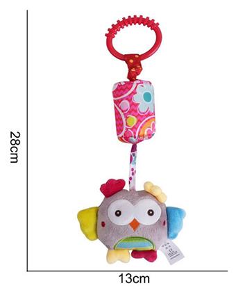 Plush toy wind chime owl   ITEM NO.： W011417