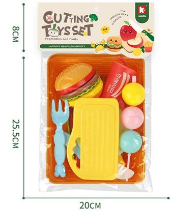 Fast food and pastry basket packaging with joy   ITEM NO.： W018307
