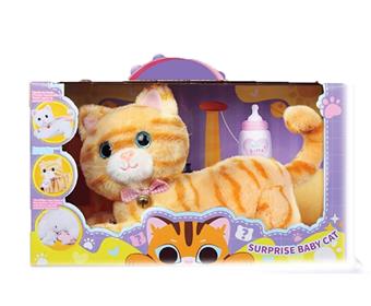 Multi functional surprise kitten giving birth   ITEM NO.： W005381