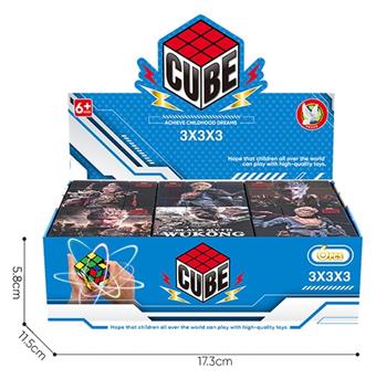 Black Wukong UV Printed Magic Cube   ITEM NO.： W015839