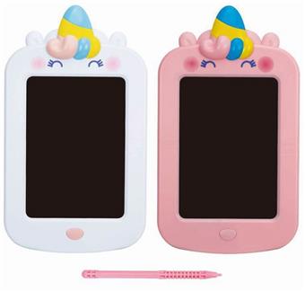 2-color 8.5-inch LCD, ABS LCD writing board, unicorn color screen (including one CRR205 battery)   ITEM NO.： W017825
