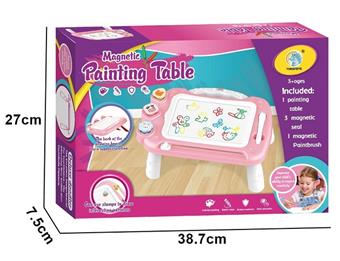 Color magnetic painting table   ITEM NO.： W005469
