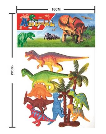 Soft rubber dinosaur   ITEM NO.： W006464