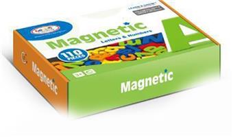 Magnetic alphanumeric box (1.5 inches) 110pcs   ITEM NO.： W015345
