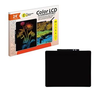 Rechargeable 24 inch LCD handwriting board (including 150mAh lithium battery)   ITEM NO.： W012891