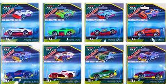 Alloy Sliding Car (8 Mixed Models)   ITEM NO.： W012161