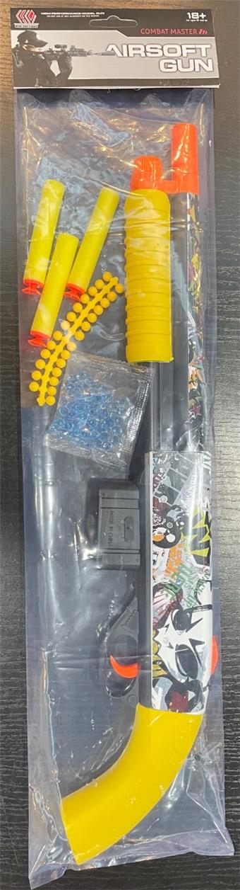 Water bullet gun alloy hand pull 4-in-1 6mm   ITEM NO.： W016997