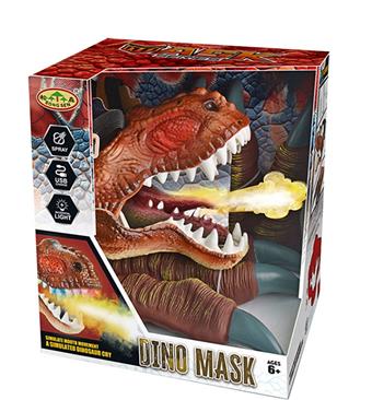 Dinosaur mask green spray with light mouth interaction with claws   ITEM NO.： W006790