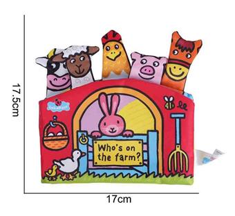 Plush toy avatar cloth book farm   ITEM NO.： W011803