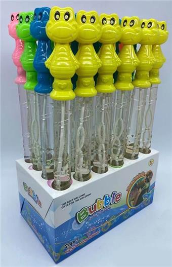 Cartoon Dinosaur Bubble Stick (24 pieces per unit price) (GCC)   ITEM NO.： W015188