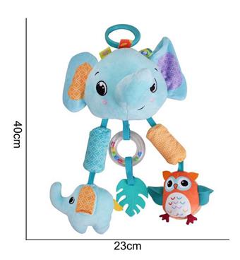 Plush toy [Gale Bell Bed Hanging] Elephant   ITEM NO.： W011330