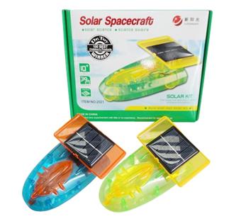 Solar powered spacecraft (self assembling toy)   ITEM NO.： W006796