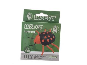6PCS self installing ladybugs   ITEM NO.： W008093