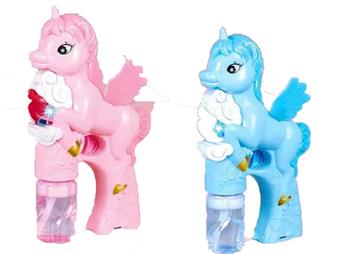 Unicorn Bubble Gun   ITEM NO.： W014094