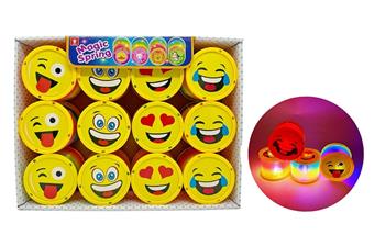 Emojis with flashing lights and rainbow circles   ITEM NO.： W005200