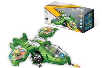 Electric fighter jet (rotating 3D light)   ITEM NO.： W006747