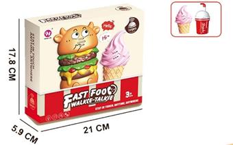 Fast food intercom (cone+cola)   ITEM NO.： W013127