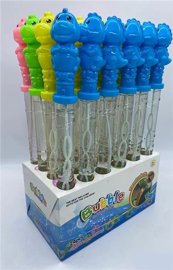 Cute Dinosaur Bubble Stick (24 pieces per unit price) (GCC)   ITEM NO.： W015197
