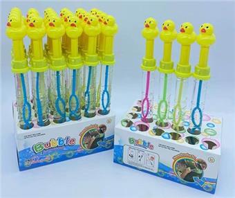 26cm Yellow Duck Bubble Stick (Price per 24 pieces) (GCC)   ITEM NO.： W018020