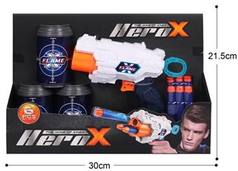 Manual Continuous Soft Bullet Gun (GCC)   ITEM NO.： W016707