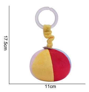 Plush toy six color cloth ball bed hanging medium red   ITEM NO.： W011869