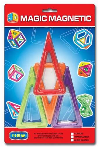 Versatile Magnetic Block Blocks (4pcs)   ITEM NO.： W016601