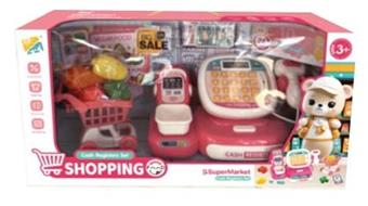 Pink new cash register (small window box)   ITEM NO.： W017639