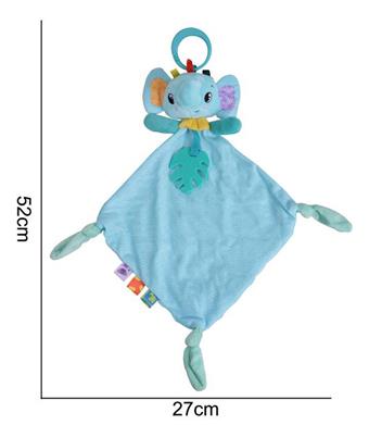 Plush Toy [Soothing Towel] Elephant   ITEM NO.： W011323
