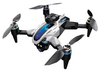 Novel folding, 2.4G brushless motor quadcopter with fixed height and WIFI dual cameras, optical flow positioning for obstacle avoidance on all sides, servo electrically adjustable up and down camera   ITEM NO.： W007072