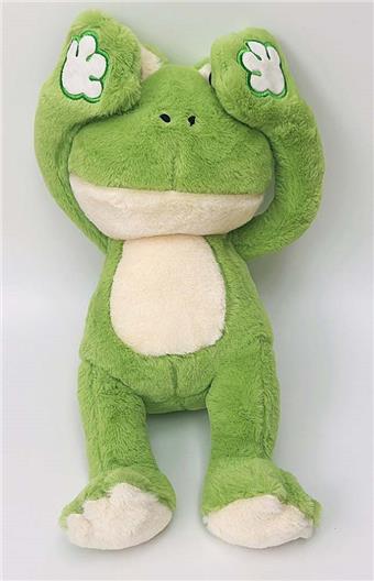 35CM magnetic suction hide and seek cat plush frog   ITEM NO.： W017240