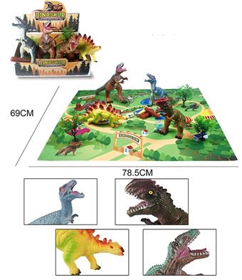 Vinyl Set Dinosaur World   ITEM NO.： W006559