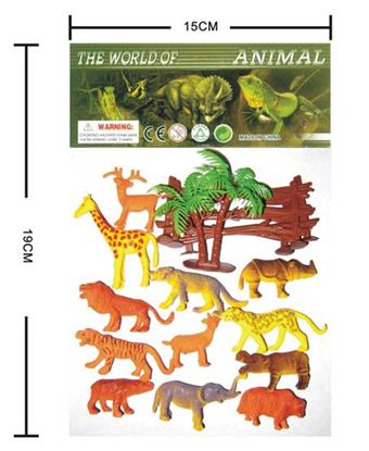PVC soft rubber animal   ITEM NO.： W006394