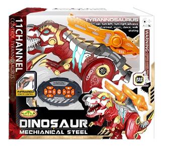 Remote Control Mechanical Tyrant Dinosaur Battle Mode Cannon   ITEM NO.： W006778