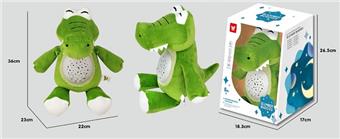 Crocodile Soothing Projector Plush Doll   ITEM NO.： W005447